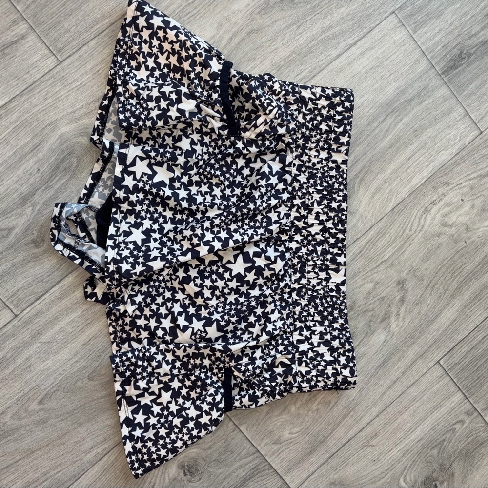 *RARE* FP Movement Star Print Get Your Flirt On Shorts - Navy + White